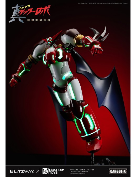 5PRO Studio Blitzway Carbotix Hybrid Carbon Action Figure Series CX-007 Getter Robot Armageddon Shin Getter 1