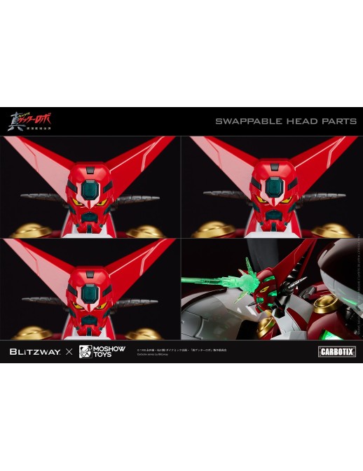 5PRO Studio Blitzway Carbotix Hybrid Carbon Action Figure Series CX-007 Getter Robot Armageddon Shin Getter 1
