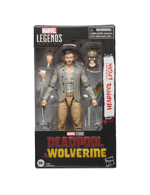 Hasbro Marvel Legends Deadpool & Wolverine Logan & Headpool
