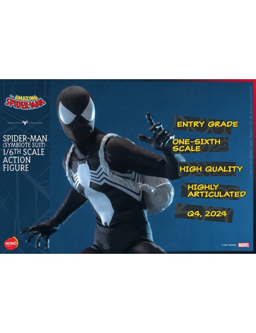 Hono Studio The Amazing Spider-Man Symbiote Costume 1/6 Scale Figure