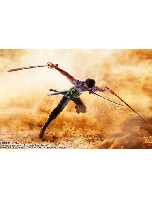 Bandai S.H. Figuarts One Piece Roronoa Zoro Romance Dawn