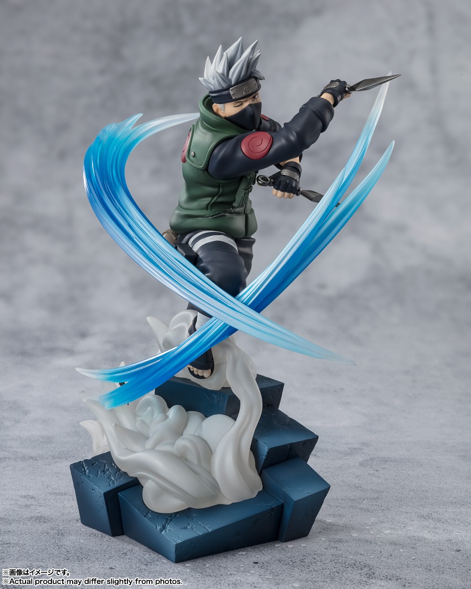 BANDAI FIGUARTS ZERO NARUTO SHIPPUDEN KAKASHI HATAKE CONCLUSION WITH ONE ONCE CALLED A FRIEND
