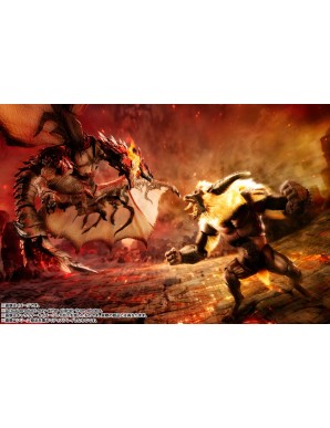 Bandai S.H. MonsterArts Monster Hunter Enraged Rajang