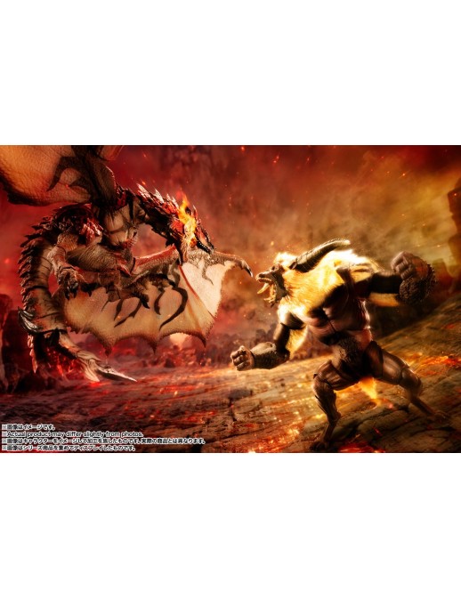 Bandai S.H. MonsterArts Monster Hunter Enraged Rajang