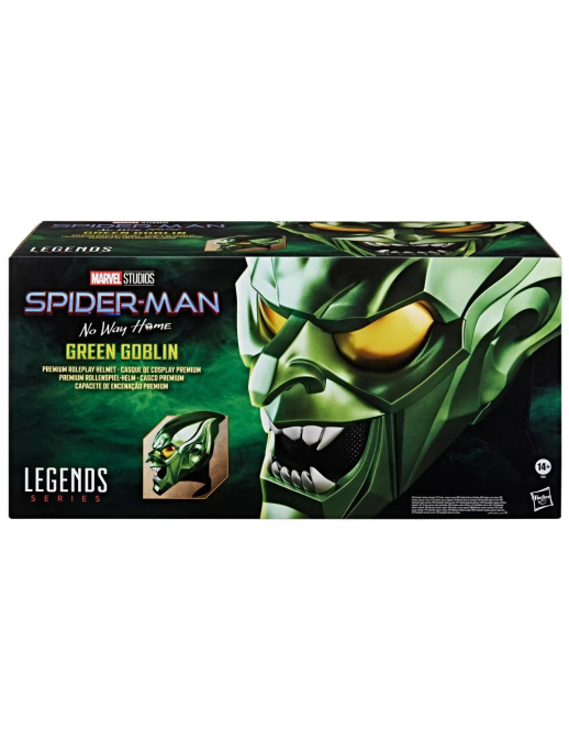 Hasbro Marvel Legends Spider-Man: No Way Home Green Goblin Electronic Power Helmet