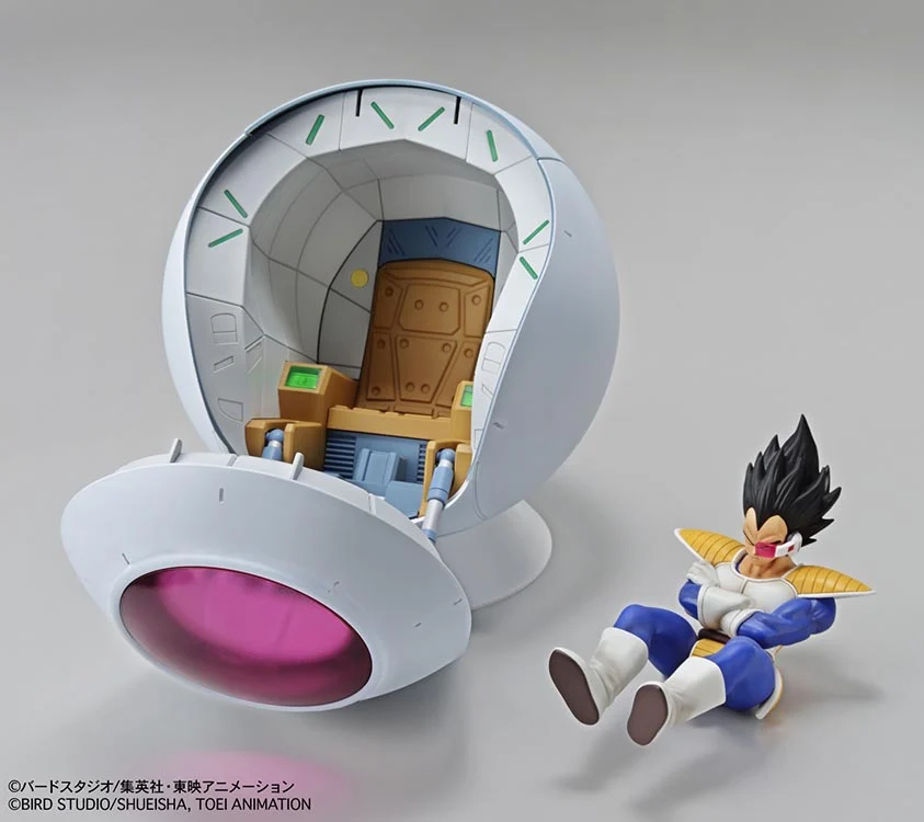 BANDAI FIGURE-RISE MECHANICS DRAGON BALL Z SAIYAN SPACE POD