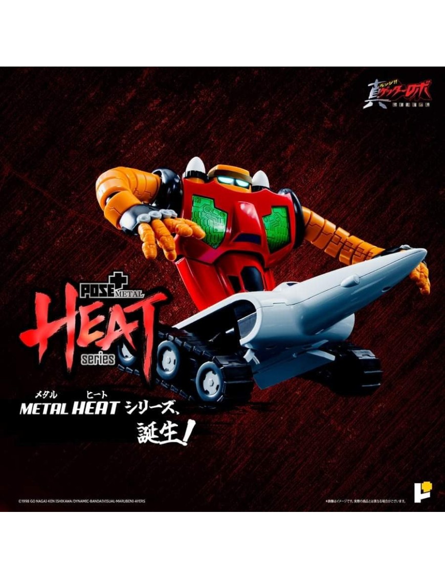 Pose Toy Pose+ Metal Heat Series Shin Getter Robot Armageddon Getter 3 Pose Toy Pose+ Metal Heat Series Shin Getter Robot Armageddon Getter 3
