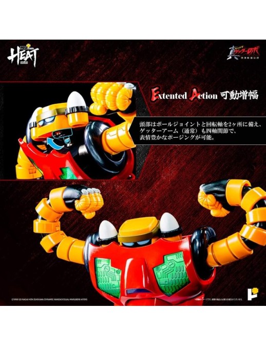 Pose Toy Pose+ Metal Heat Series Shin Getter Robot Armageddon Getter 3
