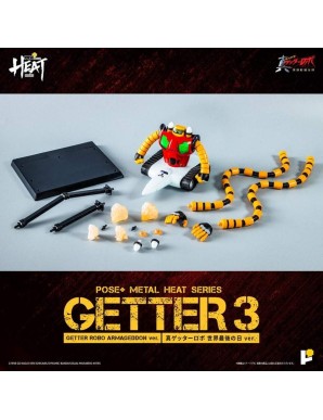 Pose Toy Pose+ Metal Heat Series Shin Getter Robot Armageddon Getter 3