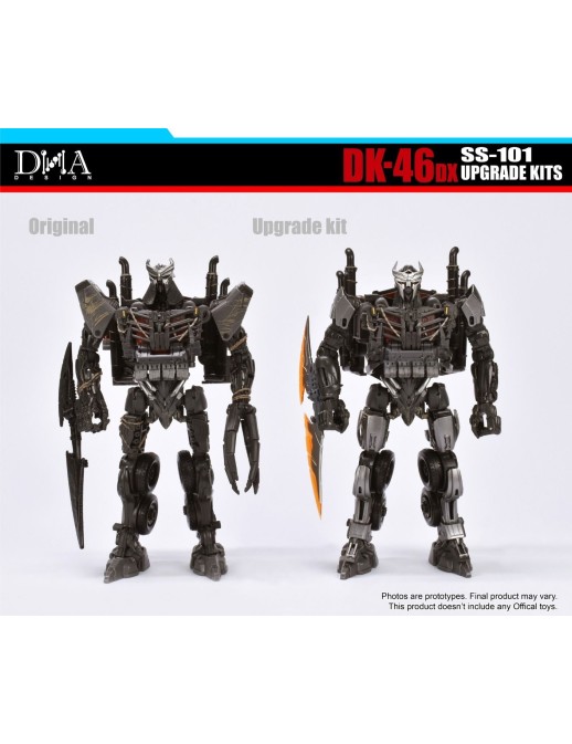 DNA Design DK-46DX Upgrade Kit for Transformers Rise Of The Beasts Studio Series Scourge