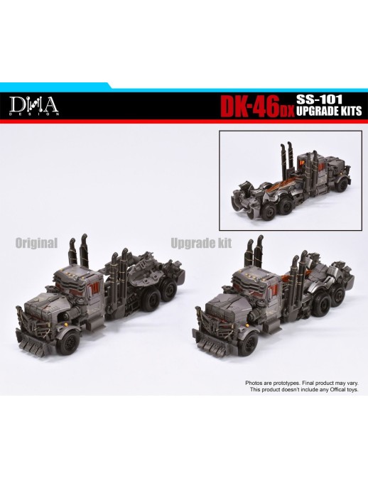DNA Design DK-46DX Upgrade Kit for Transformers Rise Of The Beasts Studio Series Scourge