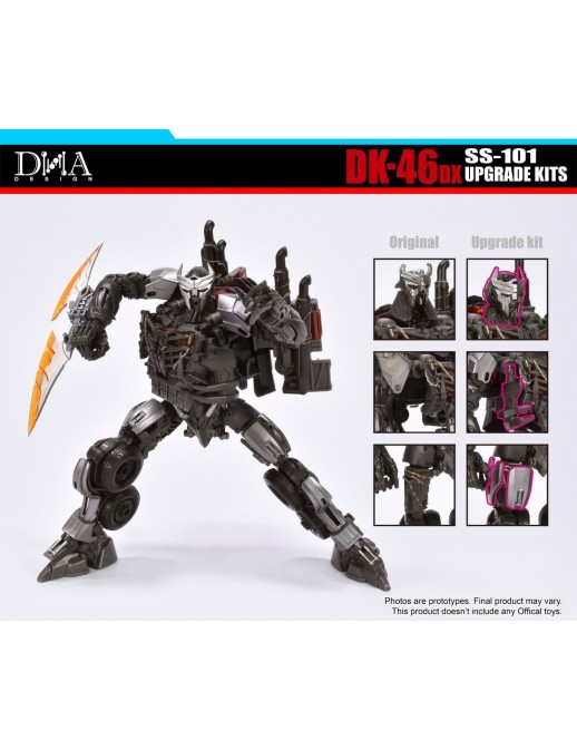 DNA Design DK-46DX Upgrade Kit for Transformers Rise Of The Beasts Studio Series Scourge