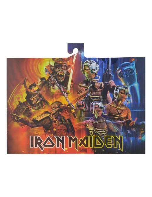Neca Iron Maiden Future Past World Tour Samurai Eddie & Cyborg Eddie