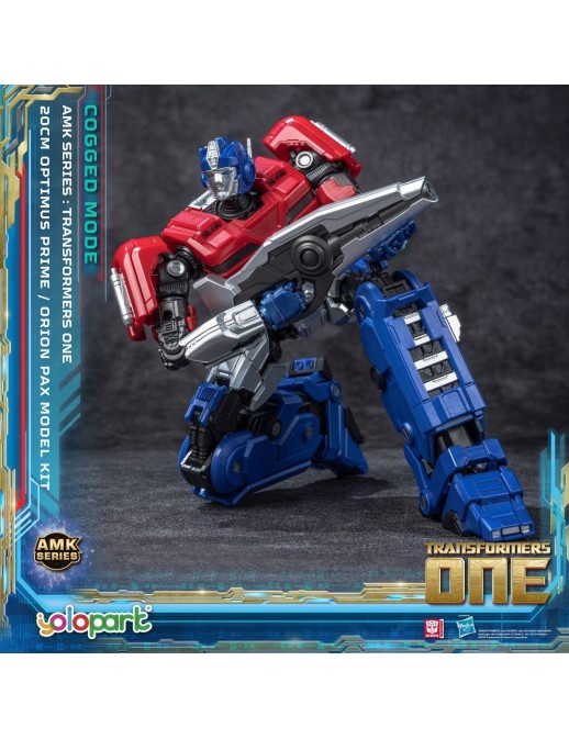 Yolopark AMK Series Model Kit Transformers One Orion Pax Cogged Mode