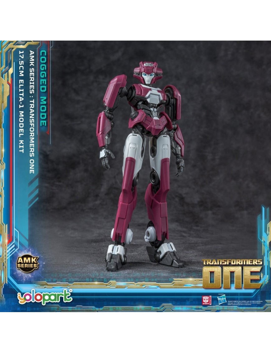 Yolopark AMK Series Model Kit Transformers One Elita-1 Cogged Mode Yolopark AMK Series Model Kit Transformers One Elita-1 Cogged Mode