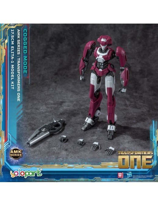 Yolopark AMK Series Model Kit Transformers One Elita-1 Cogged Mode