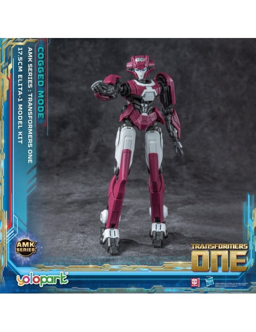 Yolopark AMK Series Model Kit Transformers One Elita-1 Cogged Mode