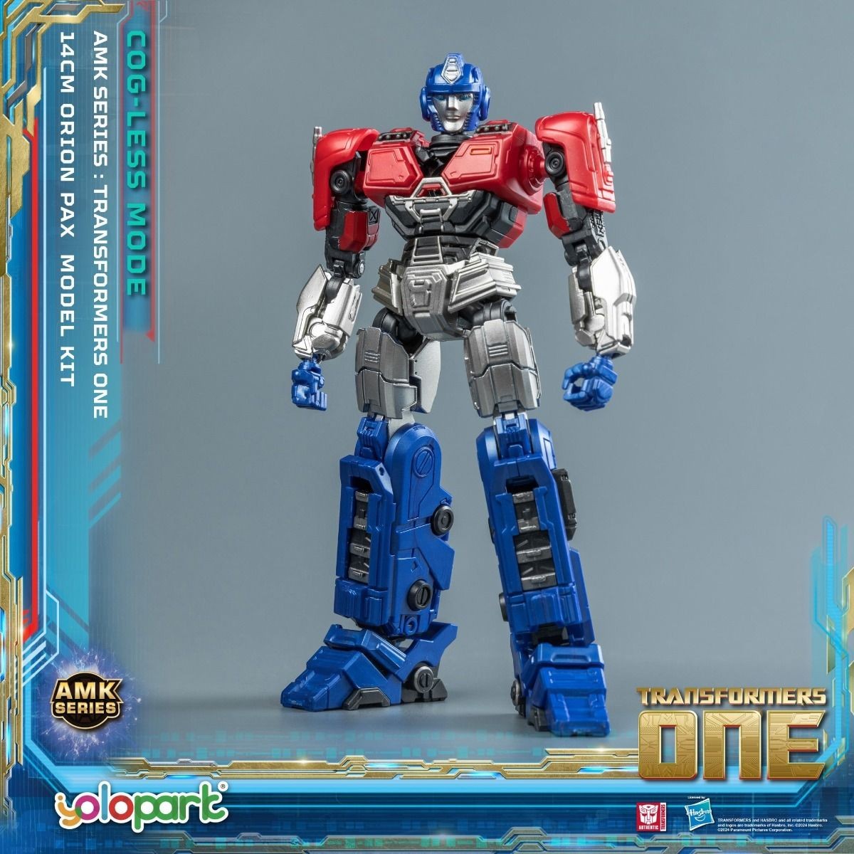 YOLOPARK AMK SERIES MODEL KIT TRANSFORMERS ONE ORION PAX COG-LESS MODE
