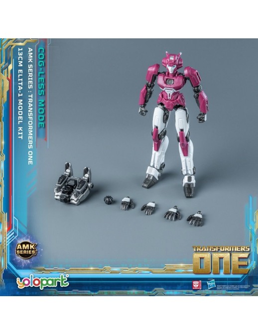 Yolopark AMK Series Model Kit Transformers One Elita-1 Cog-less Mode