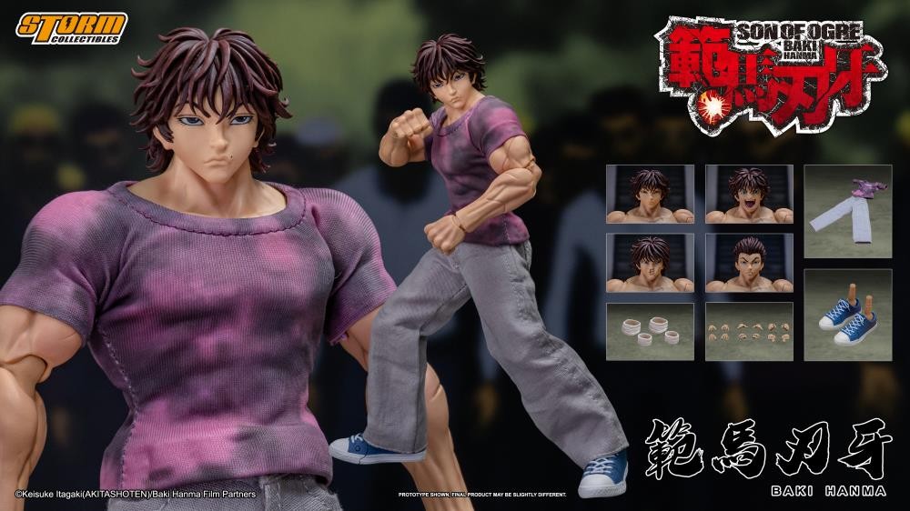 STORM COLLECTIBLES BAKI SON OF OGRE BAKI HANMA