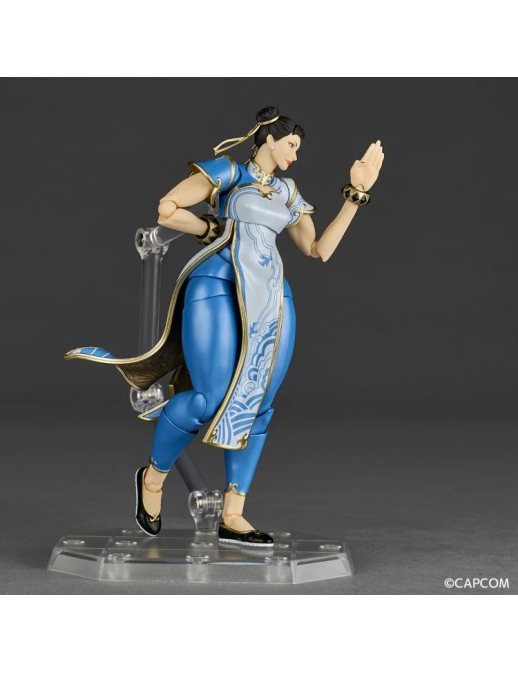 Kaiyodo Amazing Yamaguchi Revoltech No. 063 Street Fighter 6 Chun-Li