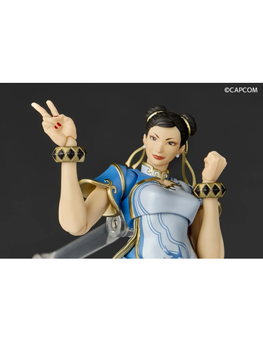 Kaiyodo Amazing Yamaguchi Revoltech No. 063 Street Fighter 6 Chun-Li