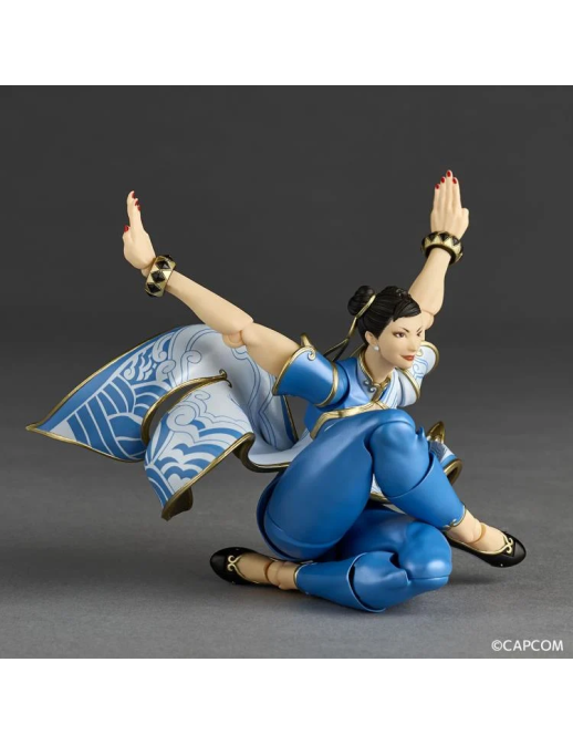 Kaiyodo Amazing Yamaguchi Revoltech No. 063 Street Fighter 6 Chun-Li