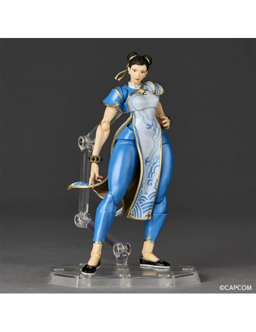 Kaiyodo Amazing Yamaguchi Revoltech No. 063 Street Fighter 6 Chun-Li