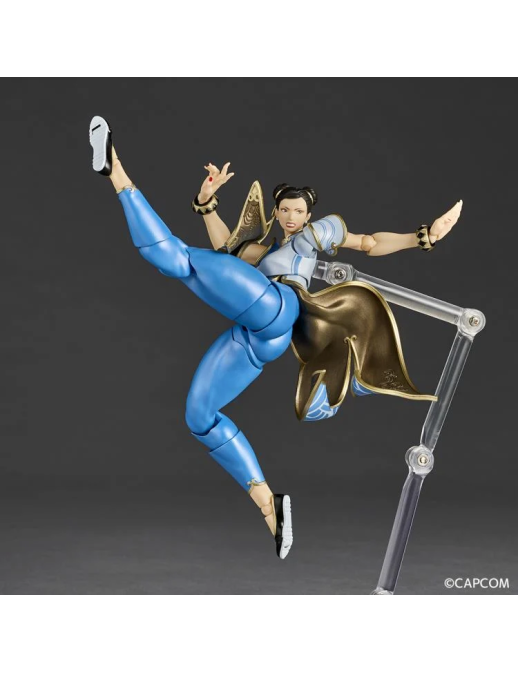Kaiyodo Amazing Yamaguchi Revoltech No. 063 Street Fighter 6 Chun-Li