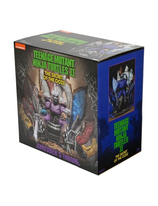 Neca Teenage Mutant Ninja Turtles 2 Secret of the Ooze Diorama Shredder's Throne