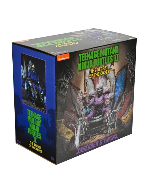 Neca Teenage Mutant Ninja Turtles 2 Secret of the Ooze Diorama Shredder's Throne