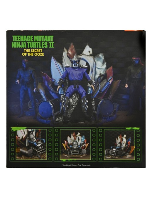 Neca Teenage Mutant Ninja Turtles 2 Secret of the Ooze Diorama Shredder's Throne