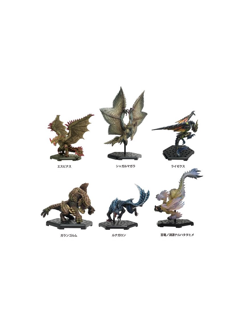 Capcom Figure Builders Monster Hunter Standard Model Plus THE BEST Vol. 22-23-24 Box 6 Figures Capcom Figure Builders Monster Hunter Standard Model Plus THE BEST Vol. 22-23-24 Box 6 Figures