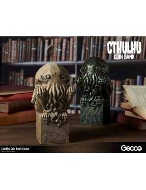 Gecco Cthulhu Stone Color Coin Bank