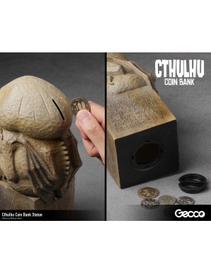 Gecco Cthulhu Stone Color Coin Bank