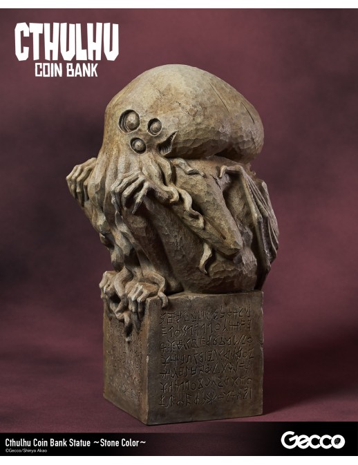 Gecco Cthulhu Stone Color Coin Bank