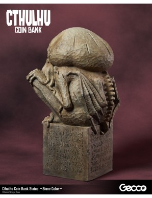 Gecco Cthulhu Stone Color Coin Bank