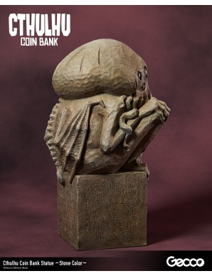 Gecco Cthulhu Stone Color Coin Bank