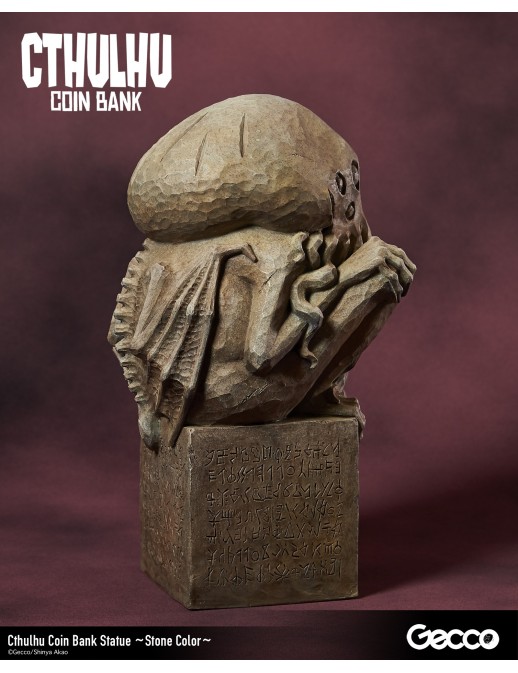 Gecco Cthulhu Stone Color Coin Bank