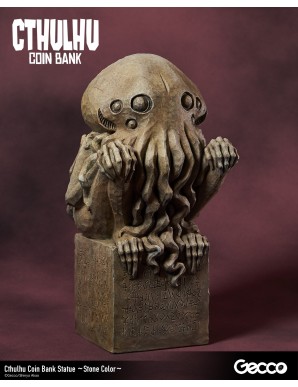 Gecco Cthulhu Stone Color Coin Bank