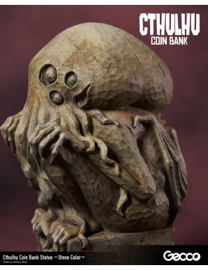 Gecco Cthulhu Stone Color Coin Bank