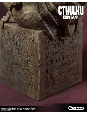 Gecco Cthulhu Stone Color Coin Bank