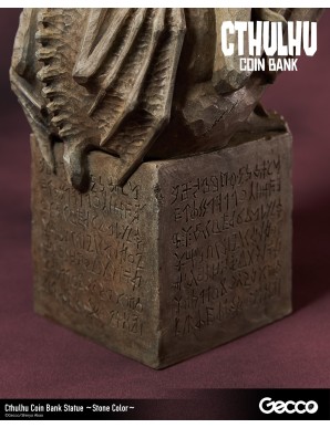 Gecco Cthulhu Stone Color Coin Bank