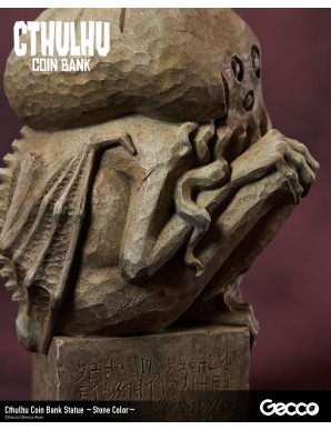 Gecco Cthulhu Stone Color Coin Bank
