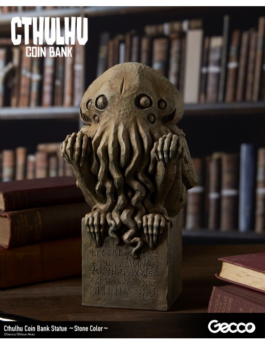Gecco Cthulhu Stone Color Coin Bank