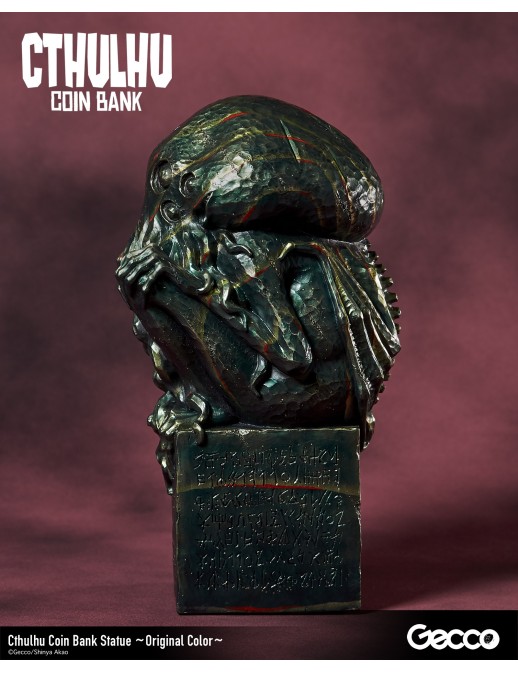 Gecco Cthulhu Original Color Coin Bank