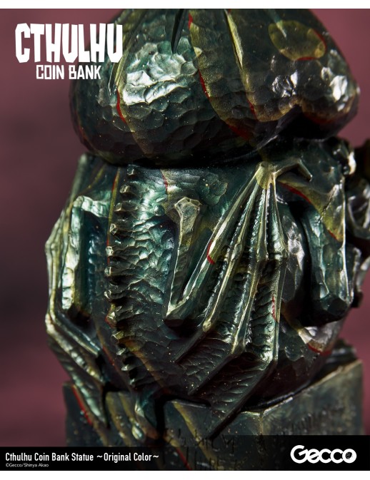Gecco Cthulhu Original Color Coin Bank