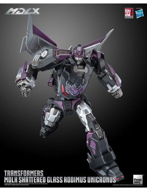 Threezero Transformers MDLX Articulated Figures Series Shattered Glass Rodimus Unicronus