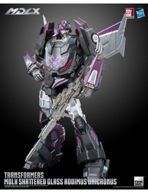 Threezero Transformers MDLX Articulated Figures Series Shattered Glass Rodimus Unicronus