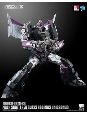 Threezero Transformers MDLX Articulated Figures Series Shattered Glass Rodimus Unicronus
